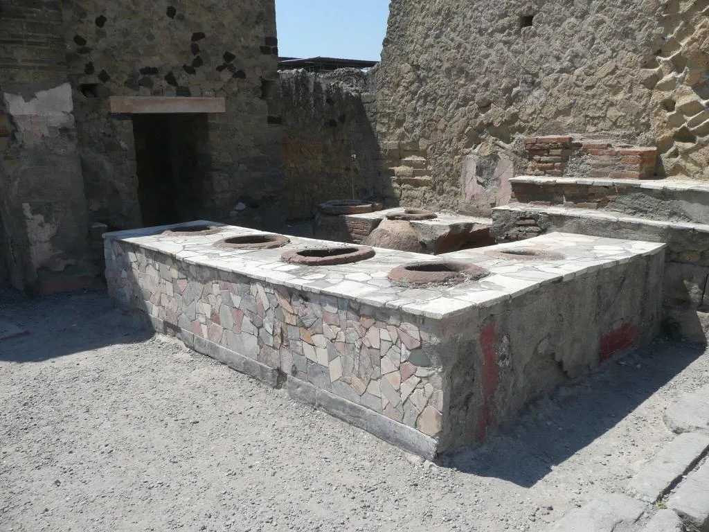 General view, I Papiri, Naples
