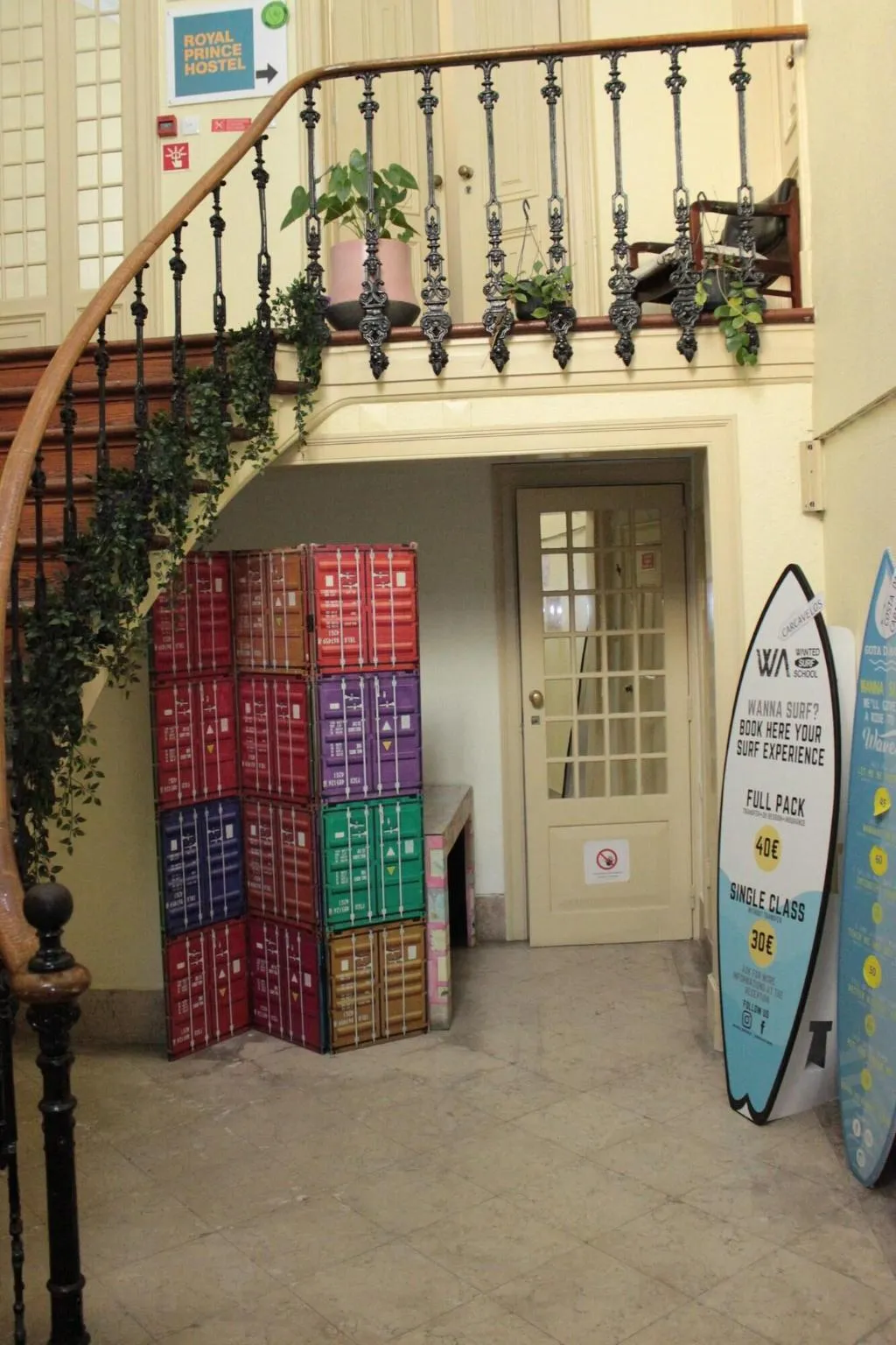 Sports and Entertainment, Royal Prince Hostel, Lisbon