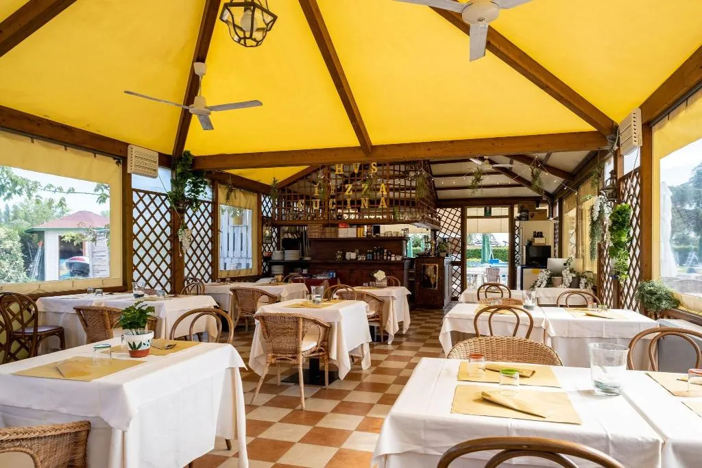 Restaurant, Villa Sara, Venice