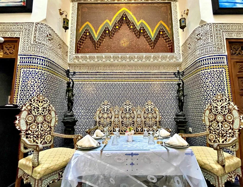 Restaurant, Dar Guennoun, Fez