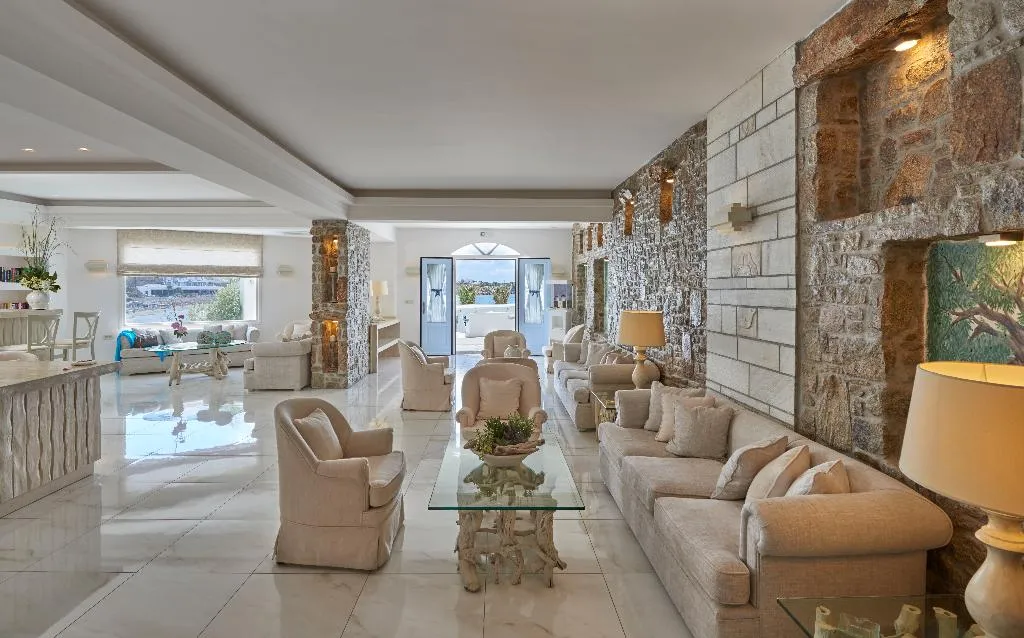 Lobby, Petinos Beach, Mykonos