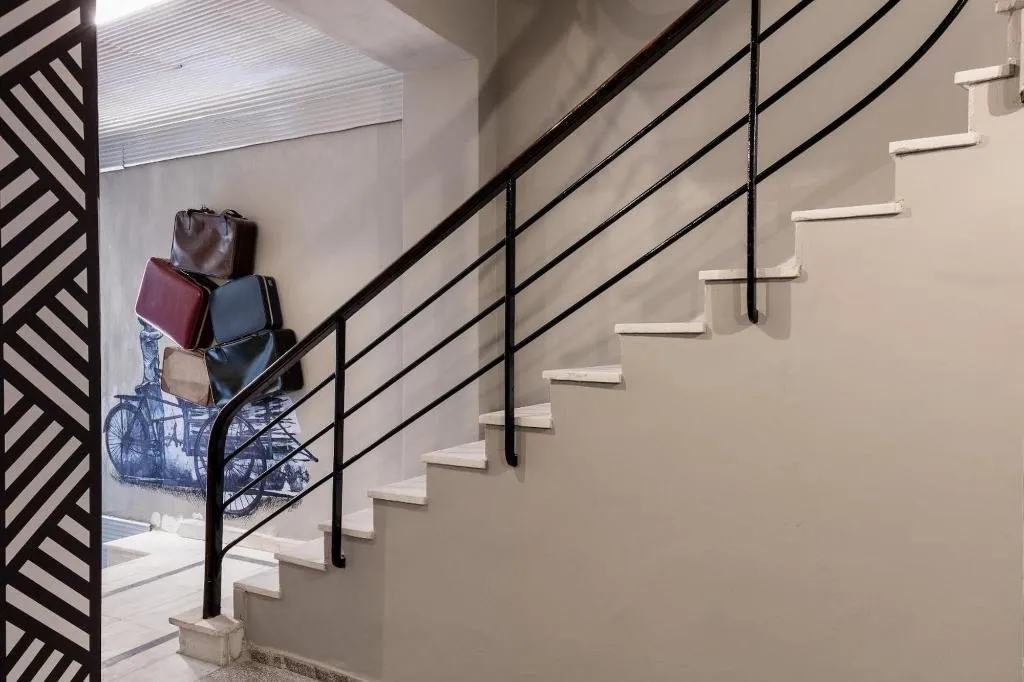 Lobby, Nubian Hostel, Athens