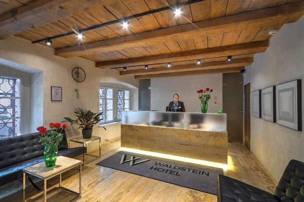Lobby, Hotel Waldstein, Prague