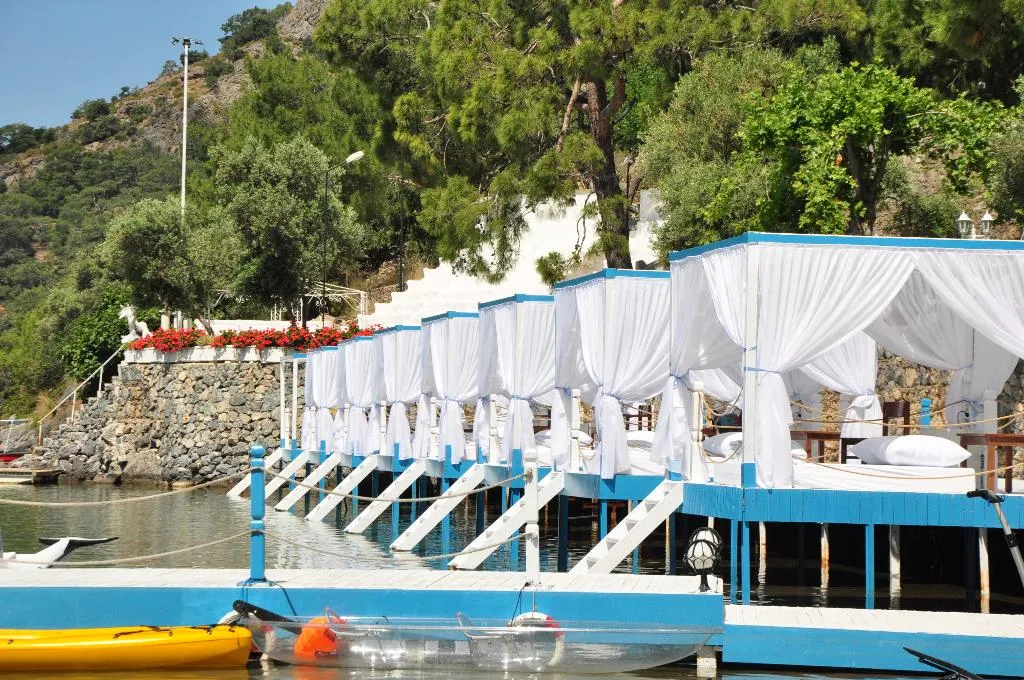 Beach, Meri Hotel Oludeniz, Dalaman