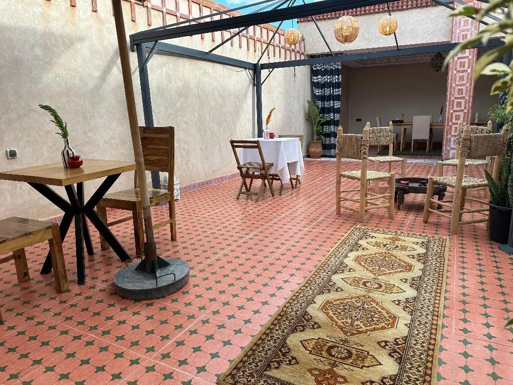 Terrace, Riad Tislite, Marrakech
