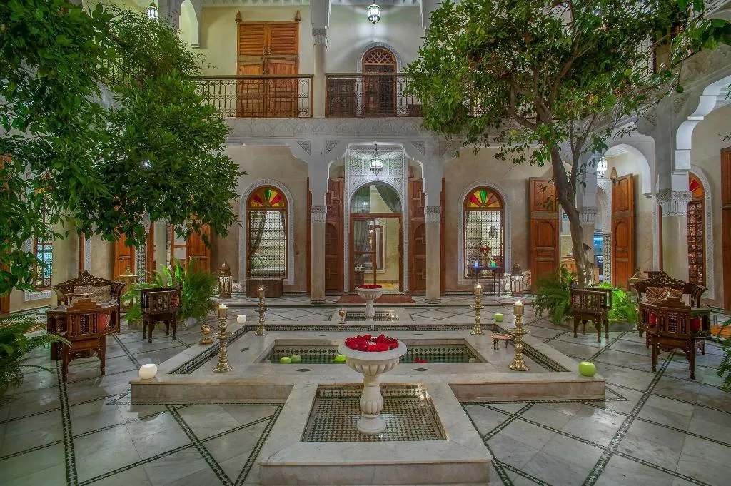Terrace, Riad Laurence Olivier, Marrakech