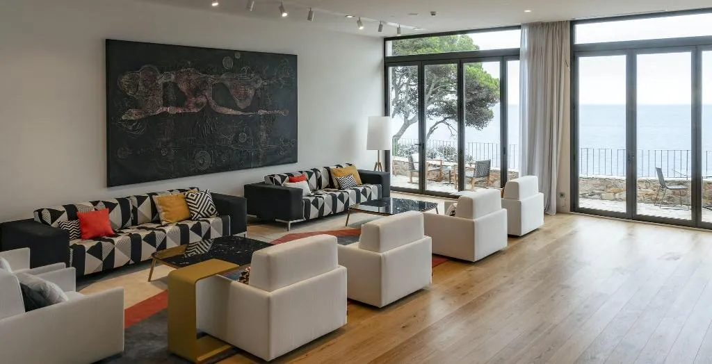Lobby, Parador de Aiguablava, Costa Brava