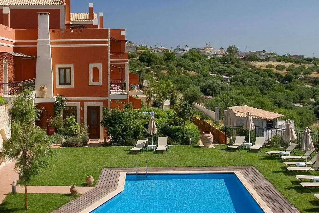 Terrace, Katalagari Country Suites, Crete