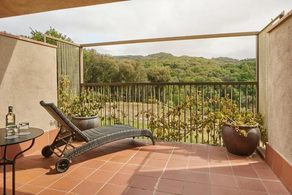 DOUBLE WITH TERRACE Room, Hotel Mas Salagros EcoResort & Aire Ancient Baths, Barcelona