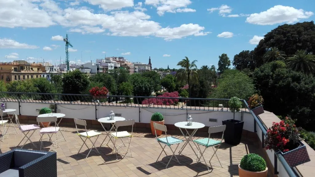 Terrace, Basic  Hotel Doña Manuela, Seville
