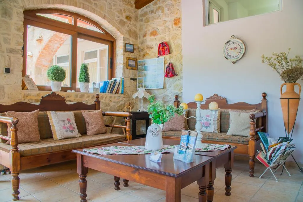 Lobby, Aravanes Mountain Resort & Eco Cuisine, Crete