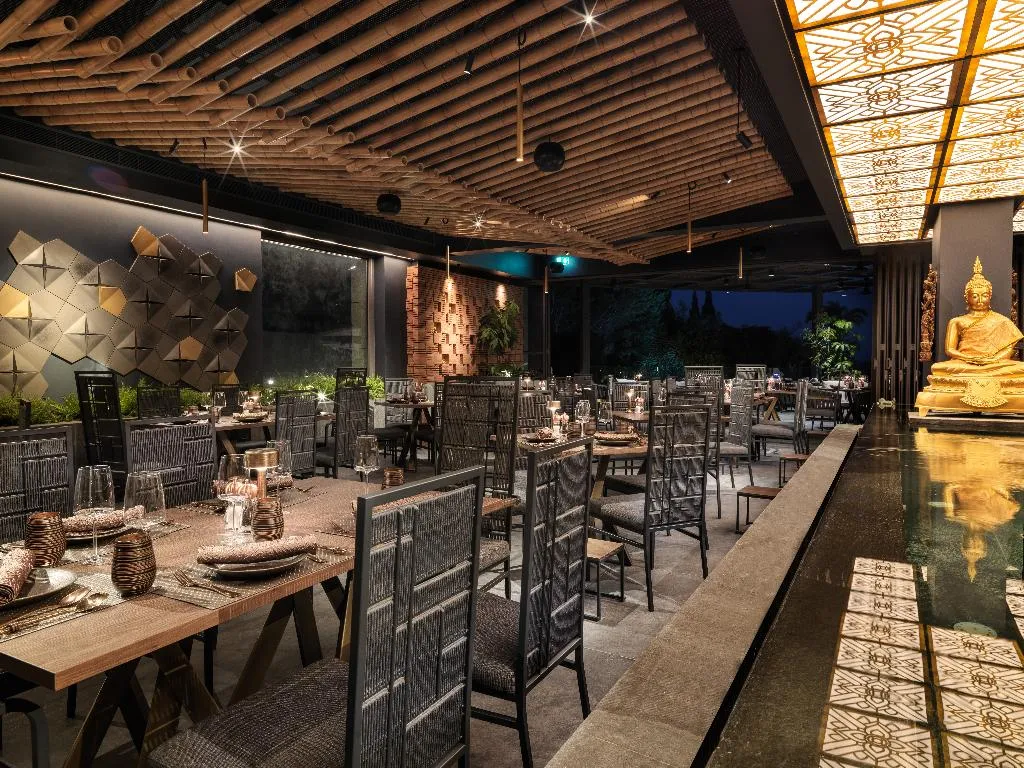 Restaurant, The Tower at St Raphael Resort, Cyprus