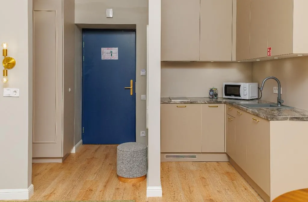DOUBLE DELUXE WITH KITCHENETTE Room, Aparthotel Amella, Riga
