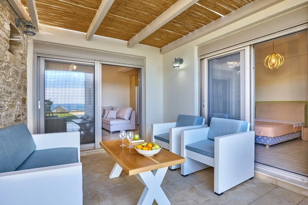 APARTMENT SUPERIOR SIDE SEA VIEW Room, Elkysti Crete Deluxe Apartments, Crete