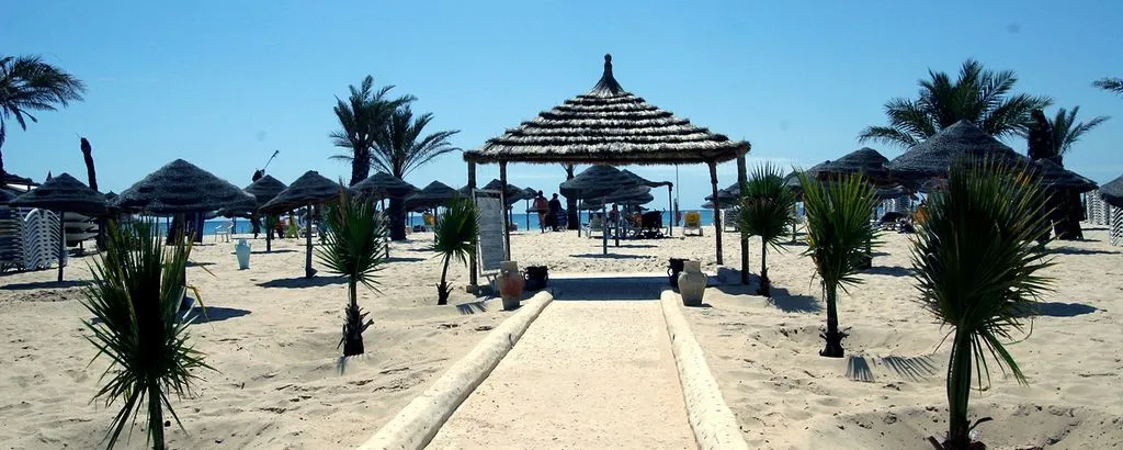 Beach, Le Paradis Palace, Tunisia