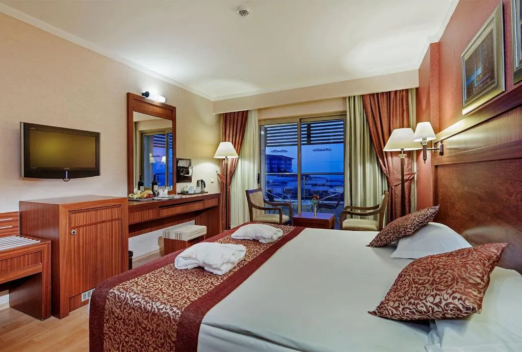 DOUBLE SINGLE USE SIDE SEA VIEW Room, Alba Royal Hotel ADULT ONLY +16, Antalya