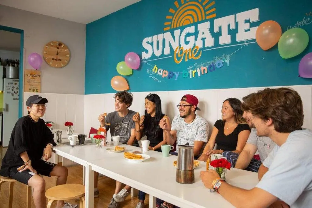 Restaurant, 360 Hostel, Madrid