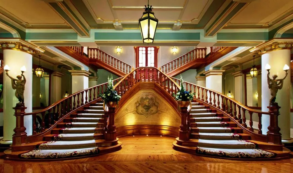 Lobby, Vidago Palace, Porto