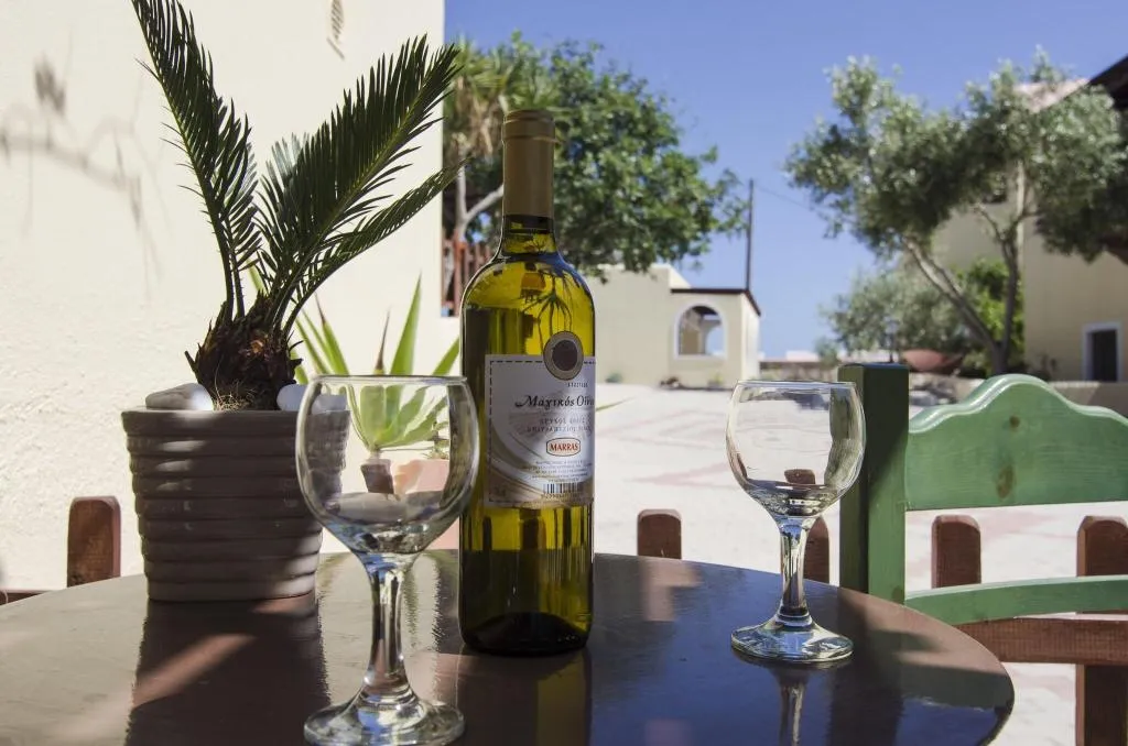 Terrace, Smaragdi Hotel, Santorini