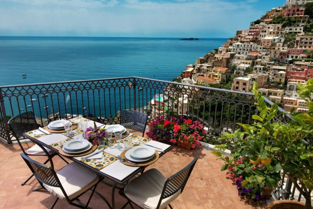 Terrace, Palazzo Margherita Positano, Naples