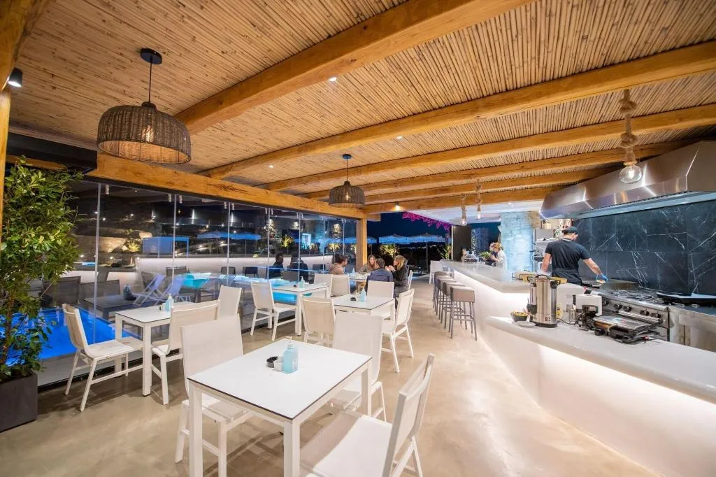 Restaurant, Bianco A Nero, Mykonos