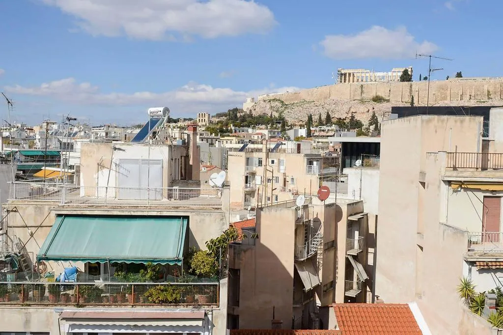 General view, Athens Backpackers, Athens