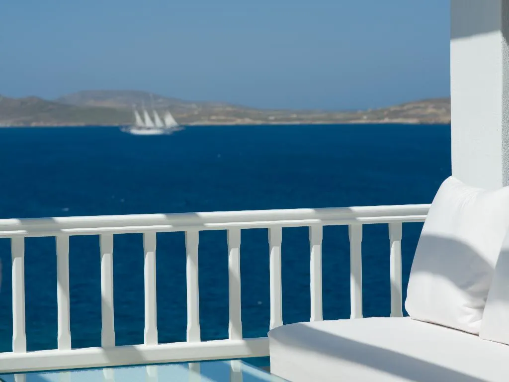 DOUBLE SUPERIOR SEA VIEW Room, Mykonos Grand Hotel & Resort, Mykonos