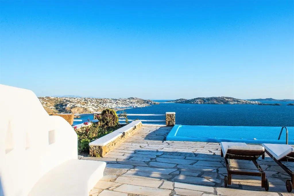 Pool, Aeri Villas, Mykonos