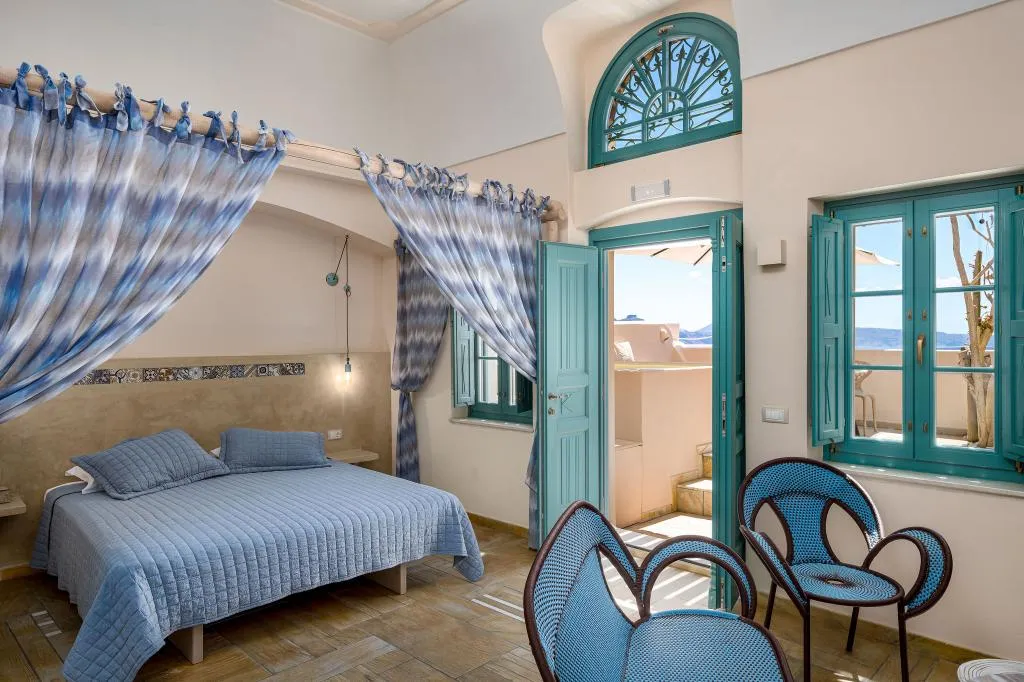 VILLA TWO BEDROOMS Room, Passion Blue Villas, Santorini