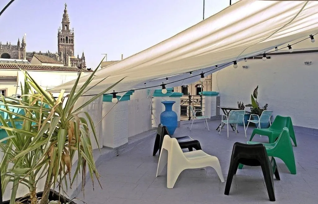 Terrace, Sevilla Kitsch Hostel Art, Seville