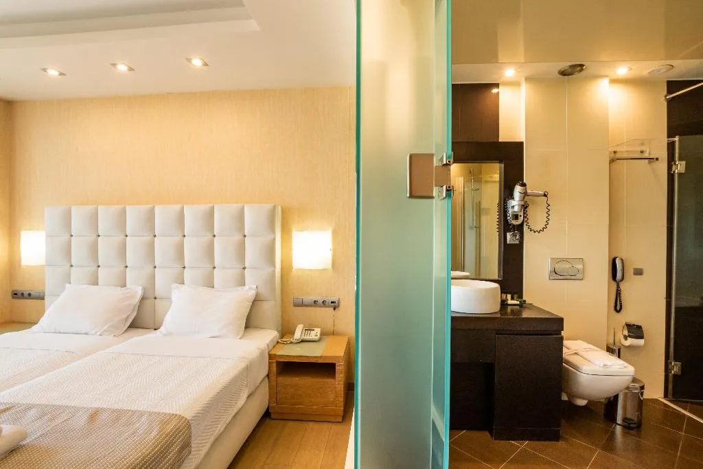 Double or Twin SIDE SEA VIEW Room, Konstantinos Palace, Rhodes