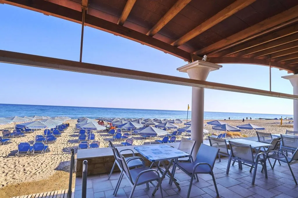 Restaurant, Eva Bay Hotel On The Beach - Adults Only, Crete