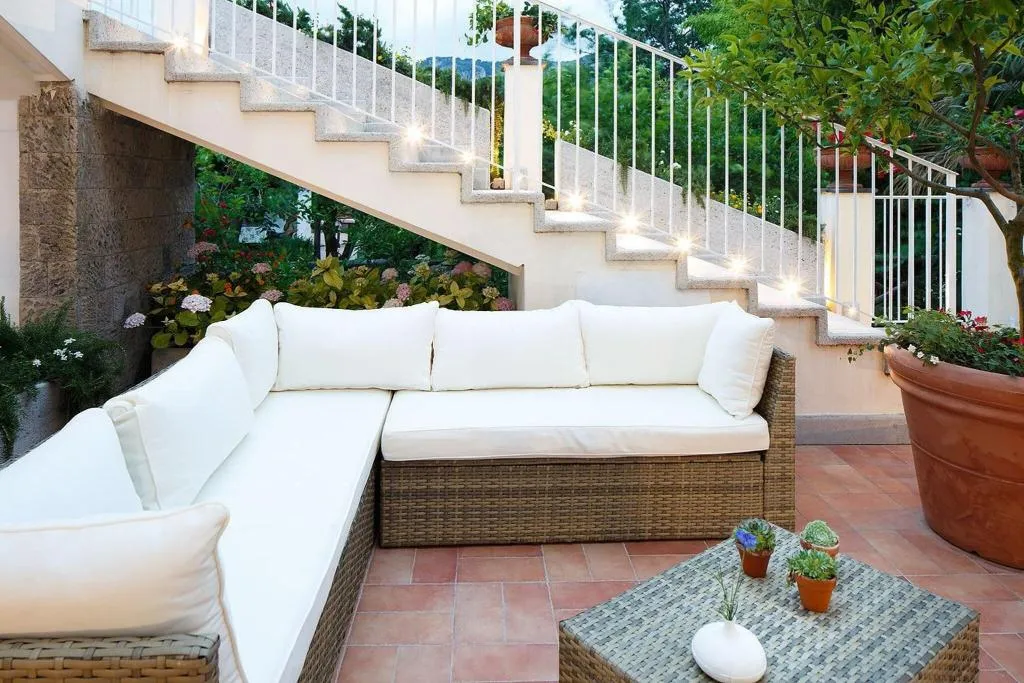 Terrace, Villa Don Camillo, Naples