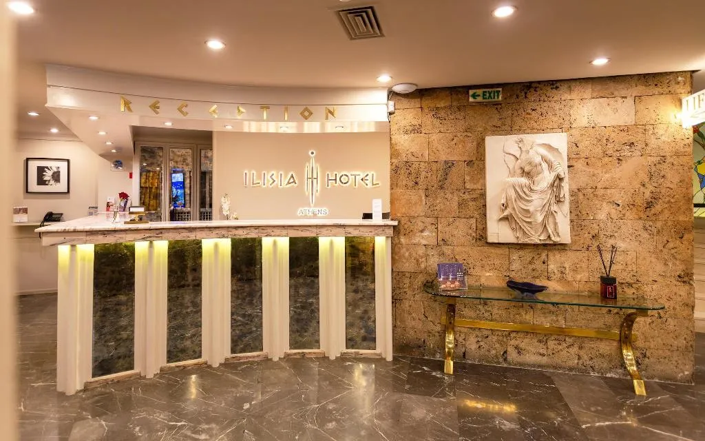 Lobby, Ilisia  Hotel, Athens