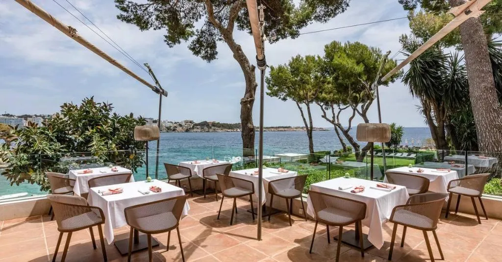 Restaurant, Hotel de Mar Gran Meliá, Majorca