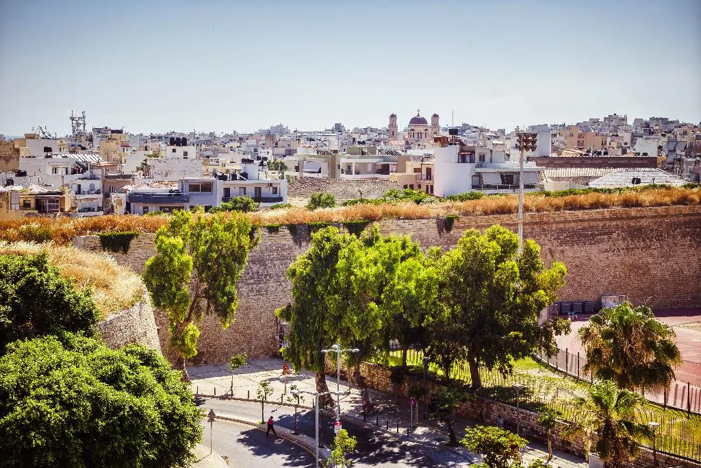 Terrace, Castello City, Crete