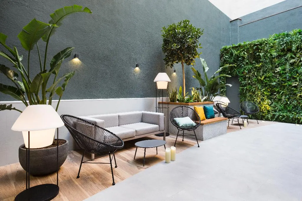 Terrace, Gracia Garden, Barcelona