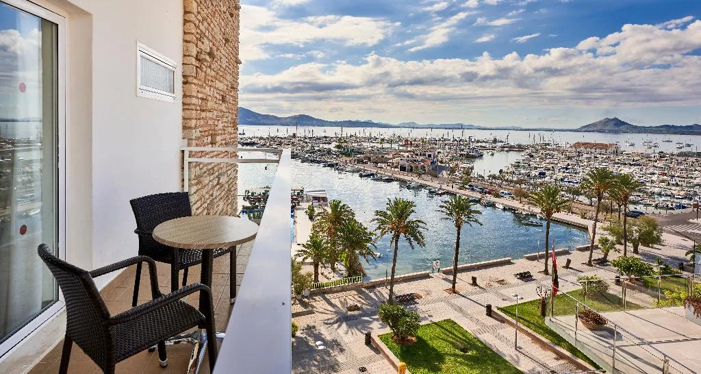 Double or Twin SIDE SEA VIEW WITH BALCONY Room, Hoposa Daina, Majorca