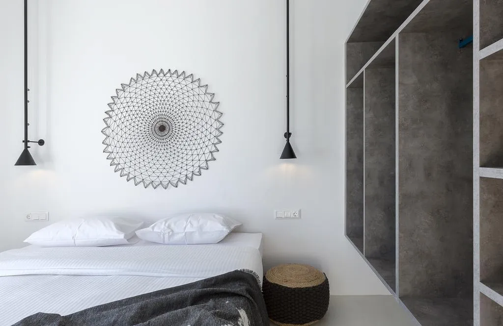 VILLA THREE BEDROOMS Room, Sea Line Villas, Mykonos