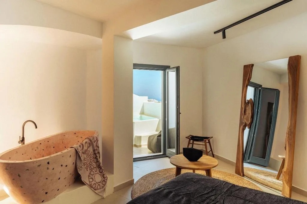 Room, Gazelle Living, Santorini