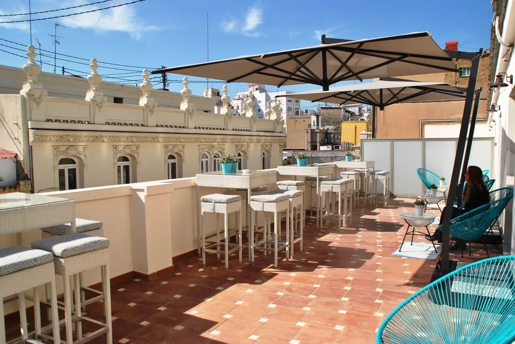Terrace, Vincci Lys, Valencia