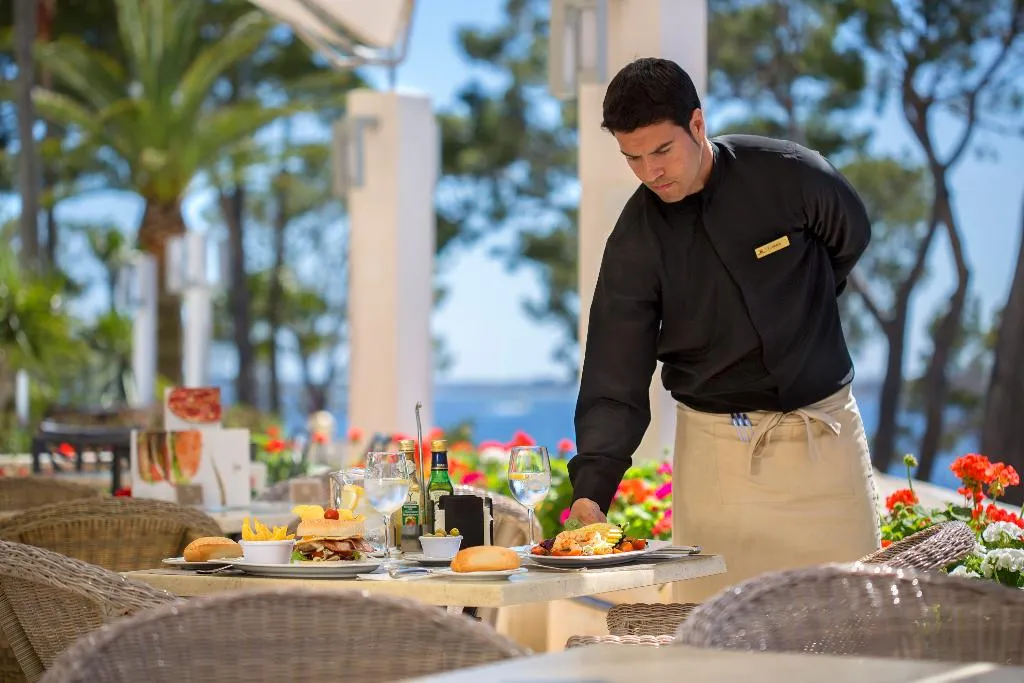 Restaurant, Hipotels Eurotel Punta Rotja, Majorca