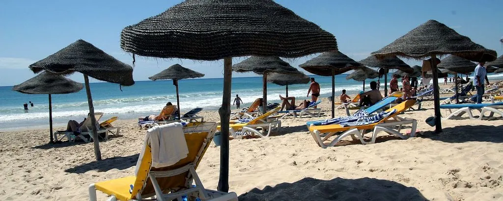 Beach, Le Paradis Palace, Tunisia