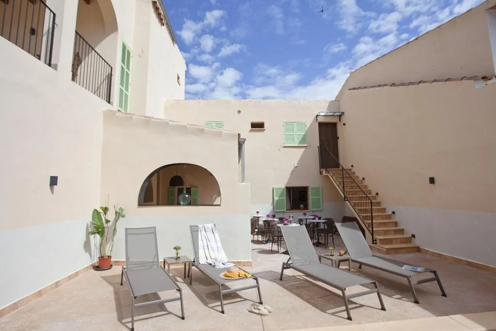 Terrace, Casal de Petra - Rooms & Pool, Majorca