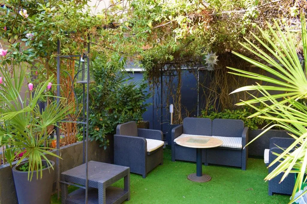 Terrace, Hotel Perugino, Milan