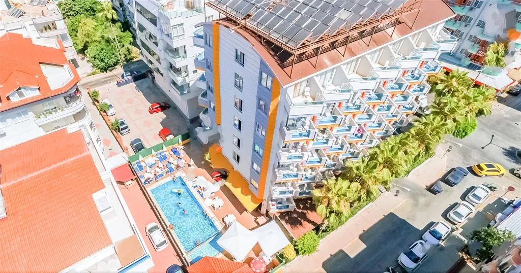 General view, Kleopatra Arsi Hotel, Antalya