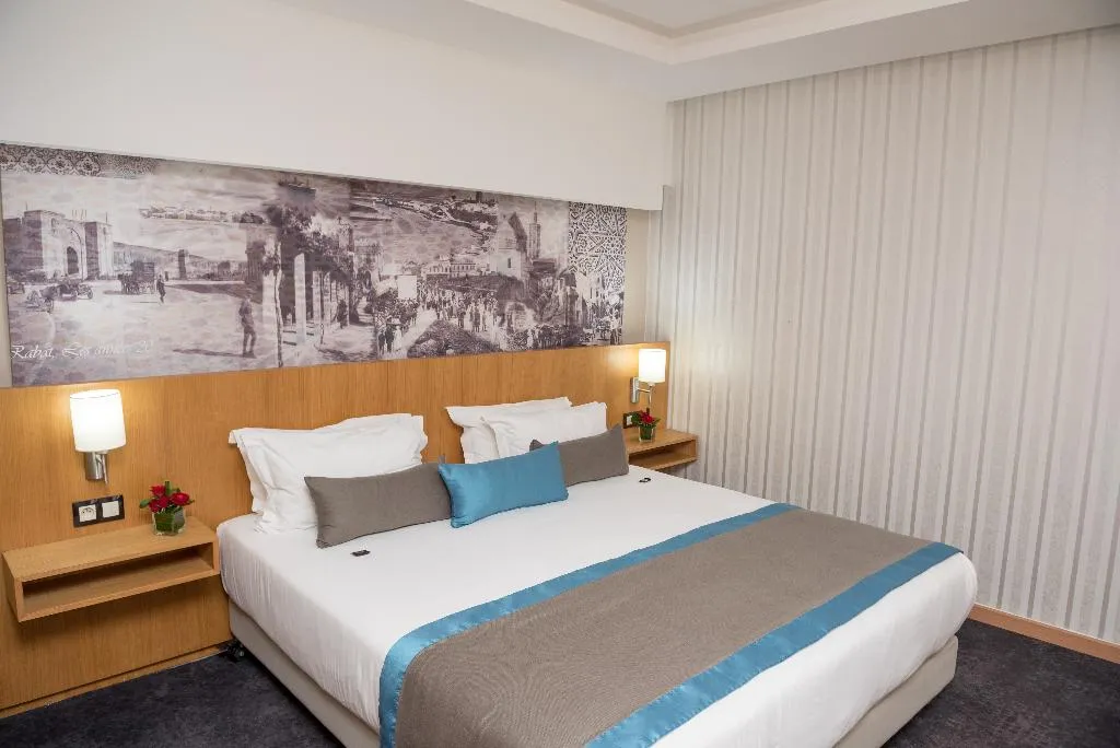 DOUBLE QUEEN SIZE BED Room, Onomo Hotel Rabat Terminus, Rabat