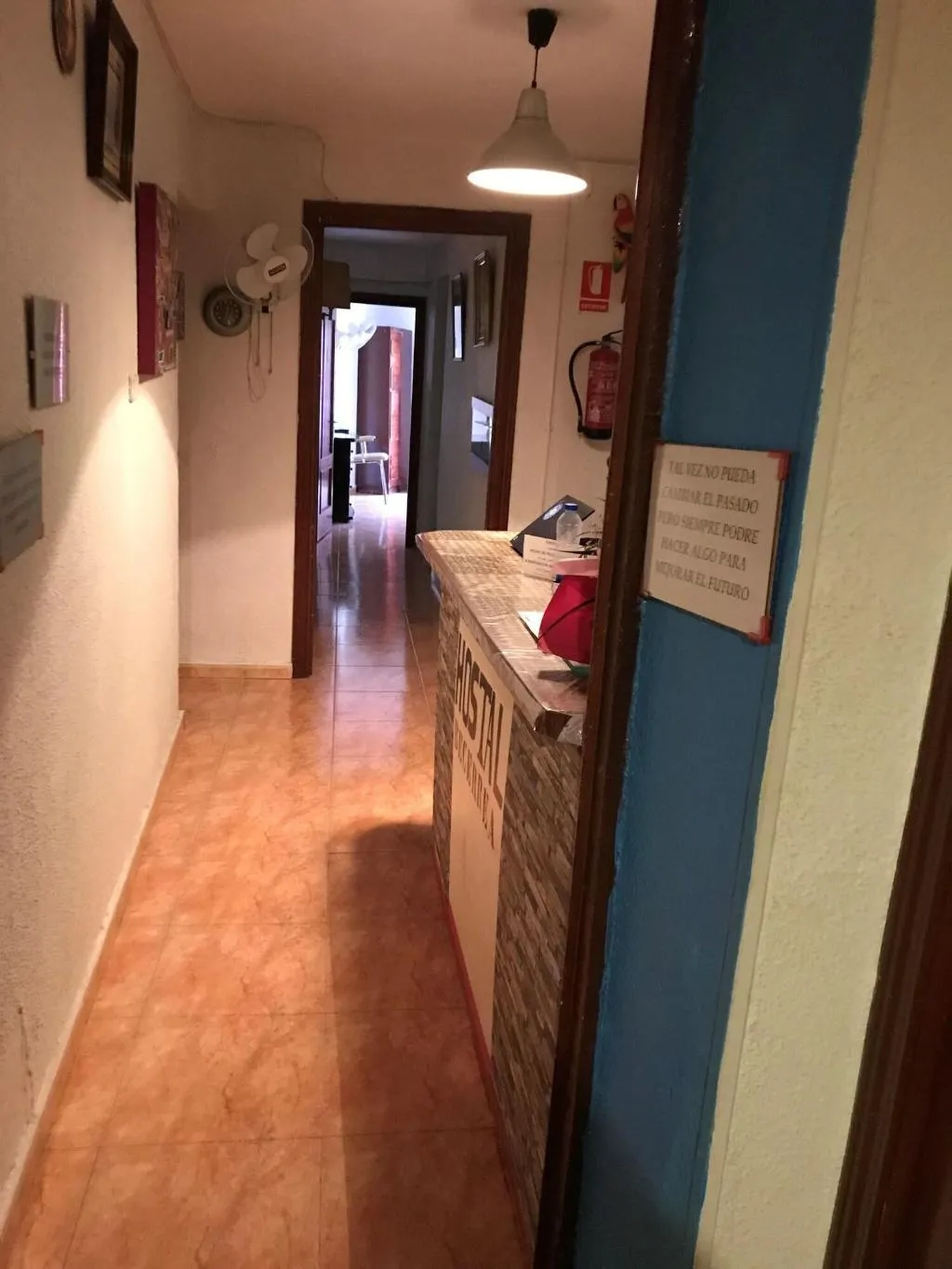 Lobby, Hostal Becerrea, Madrid