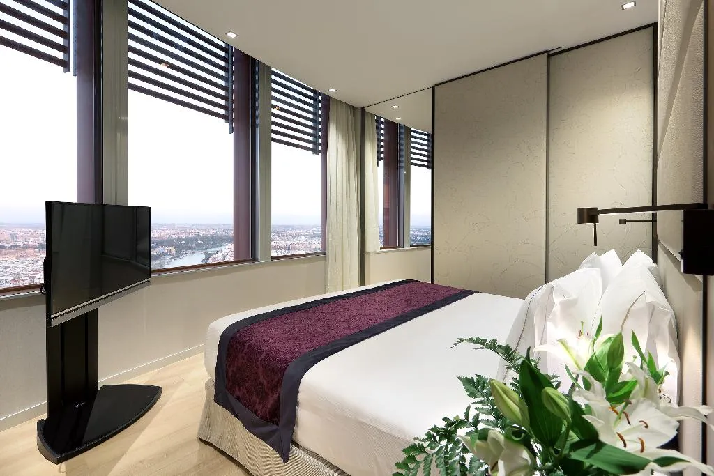 DOUBLE SINGLE USE DELUXE Room, Eurostars Torre Sevilla, Seville