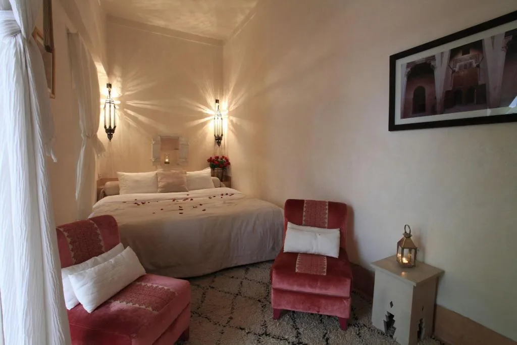 Room, Riad Al Jazira, Marrakech